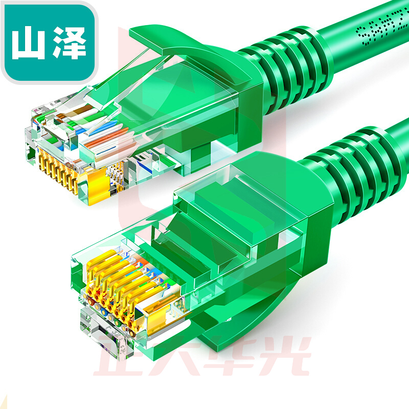 山泽(SAMZHE)GR-550高速超五类网线50米(绿色) (XTGM2023072308195610)