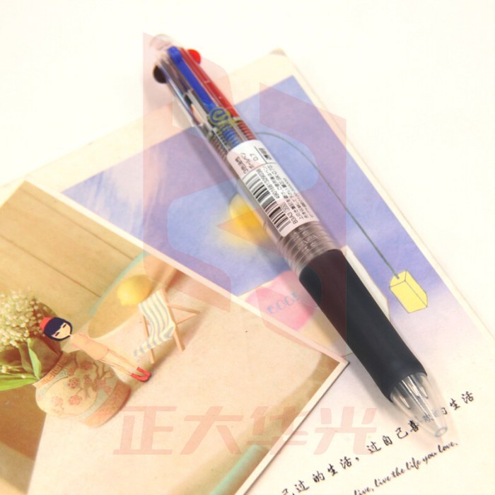 斑马圆珠笔B3A3-C0.7mm 三色透明   XTGM202303301016561