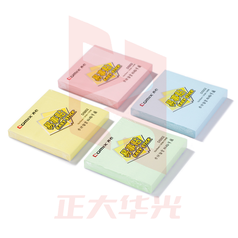 齐心 D5003 强力系列易事贴 3X4英寸  黄色  XTGM02061434428081