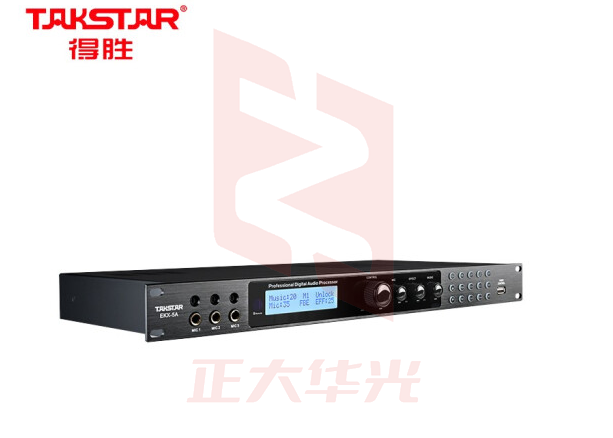 得胜(TAKSTAR)EKX-5A 前级效果器 光纤同轴 信号输入 KTV工程安装    XTGM202307181502479
