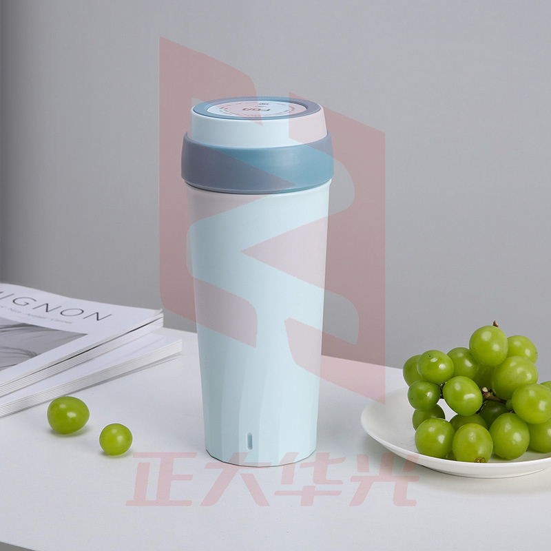 富光   便携式电热水杯小型自动办公室烧水杯子 (蓝色)  (XTGM2023081114432910