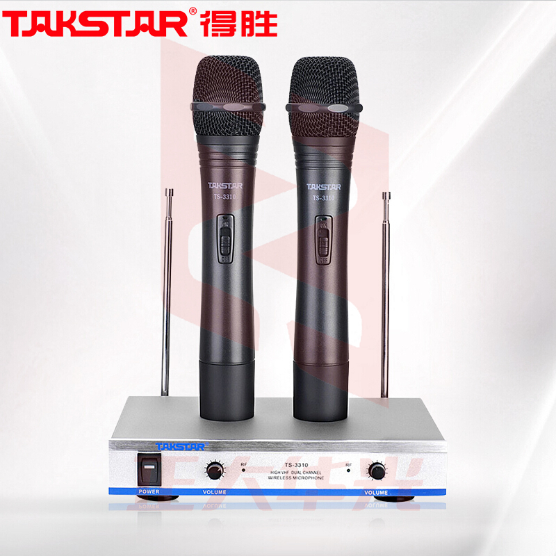 得胜 TS-3310HH 一拖二无线话筒 双手持 计价单位:套 	XTGM202307181511062