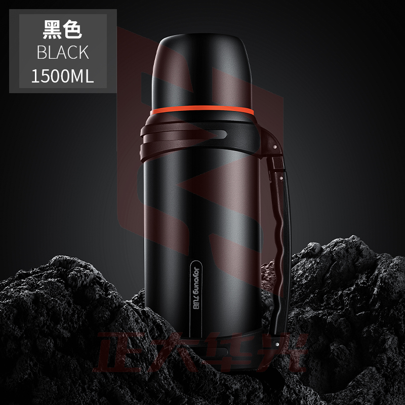 九阳(Joyoung) 保温壶 304不锈钢1.5L黑色 B15F-WR575  (XTGM202308111517243)