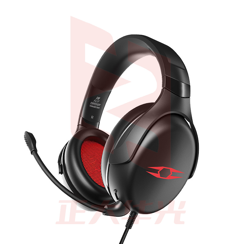 得胜 捷FLIT 自由玩家电脑电竞游戏带麦克风话筒听声辩位 有线带麦 炫酷黑   XTGM202307181518477
