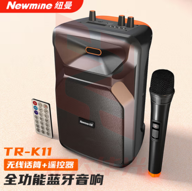纽曼(Newmine)TR-K11蓝牙音箱 便携音响 单麦克风 升级款 XTGM202308161312540