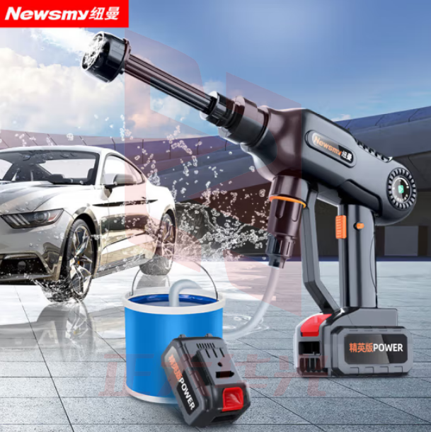 纽曼(Newmine)S550高压无线洗车机家用高压水枪 无线锂电洗车水枪S550精英版XTGM202308161309203
