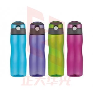 乐扣乐扣 lock&lock ABF650B 一键式运动水杯 时尚运动水杯 便携式塑料杯 蓝色760ml  (XTGM202308111436155)