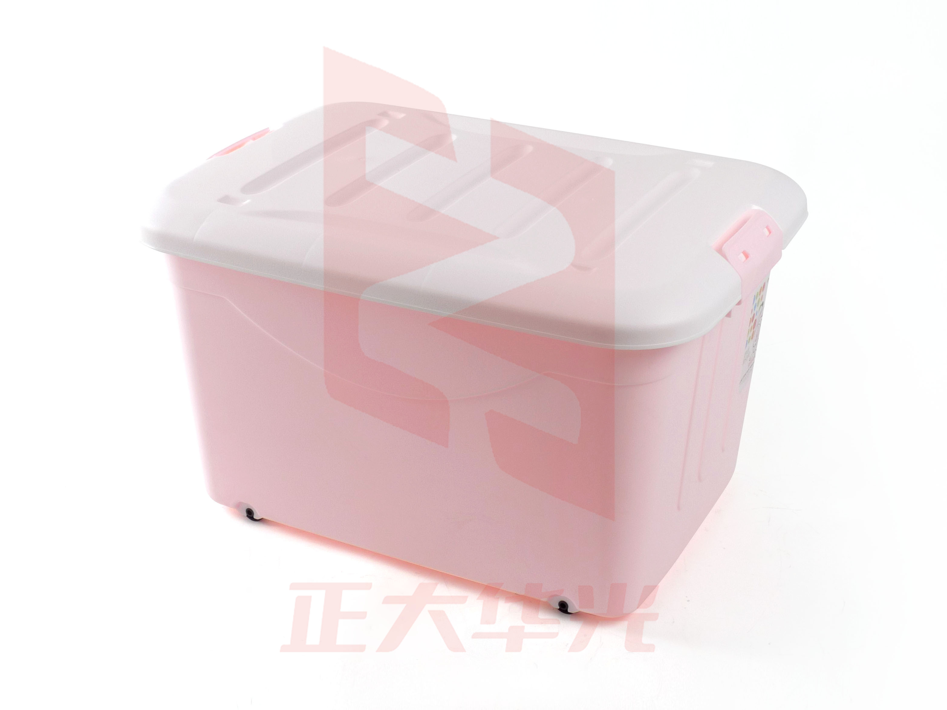 禧天龙X-6137收纳箱 60L  浅粉红+冰蓝+灰三个套装 59.8*44*35.8 (XTGM202308141621325)