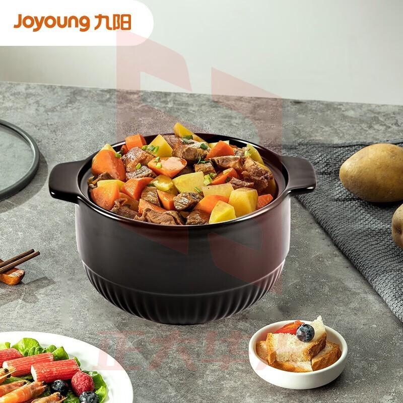 九阳(Joyoung) 汤锅 电磁炉锅家用蒸煮炖汤砂锅电磁炉燃气灶通用搪瓷锅 CJ741  (XTGM202308111523250)