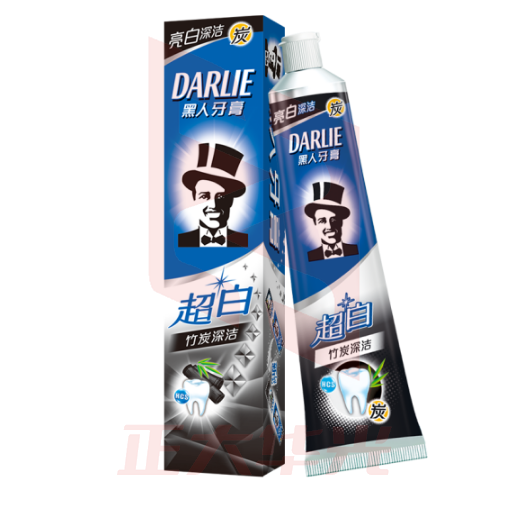 黑人 190g 超白竹炭 去渍深洁牙膏(48支一箱) XTGM202303231331400