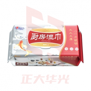 心相印湿巾 厨房湿巾 去污一片就够  金装40抽(XTGM2023081013052812)