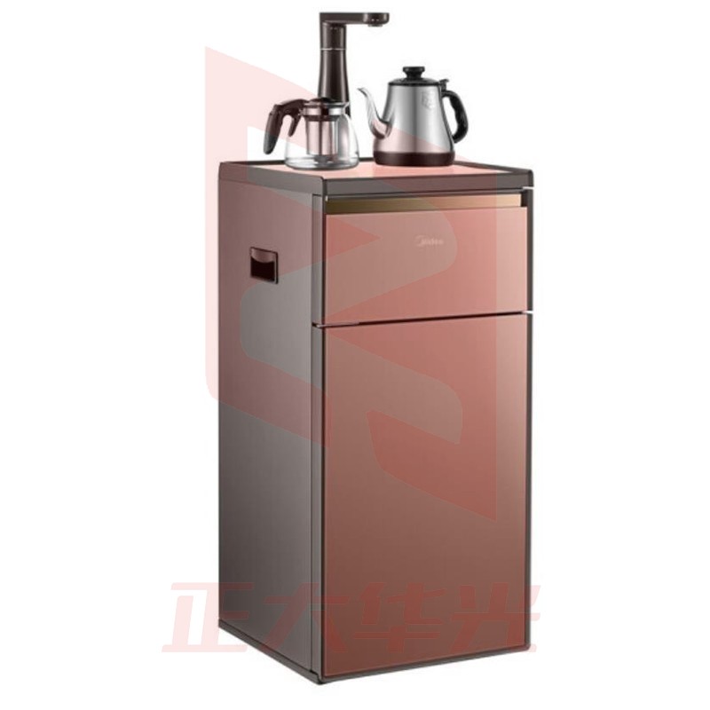 美的 Midea 饮水机立式茶吧机家用办公高端智能多功能下置式温热饮水器YR1609S-X