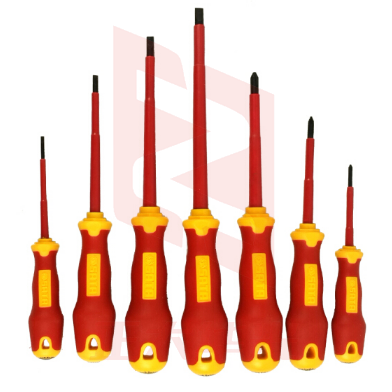 世达(SATA)7件T系列VDE绝缘螺丝批组套货号09303
