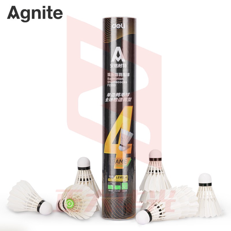 安格耐特F2203羽毛球(白色)(12个/筒)XTGM202303310931320