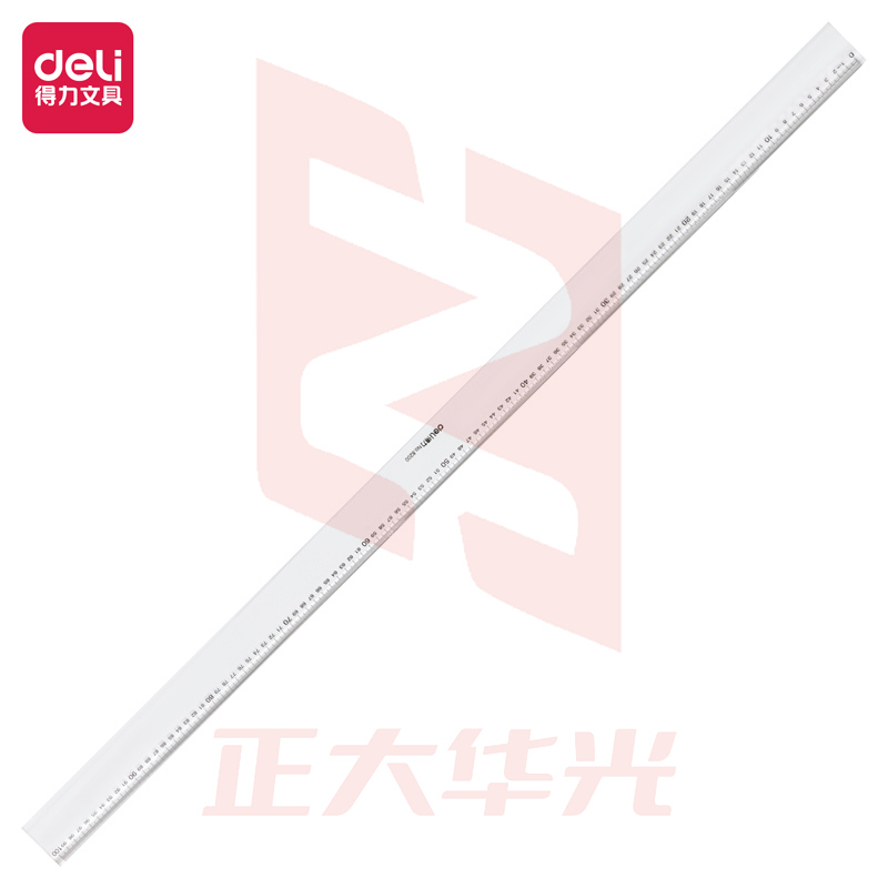 得力8200有机直尺100cm(只)XTGM02231028247040