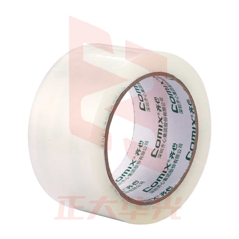 齐心 JT5508-6 超透封箱胶带 卷 55mm*80y  XTGM02071010435238