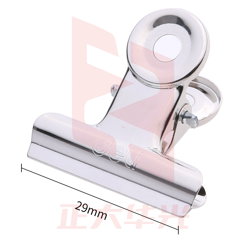 得力9525-5﹟圆形铁票夹29mm袋装(6只/包)XTGM02210951291522