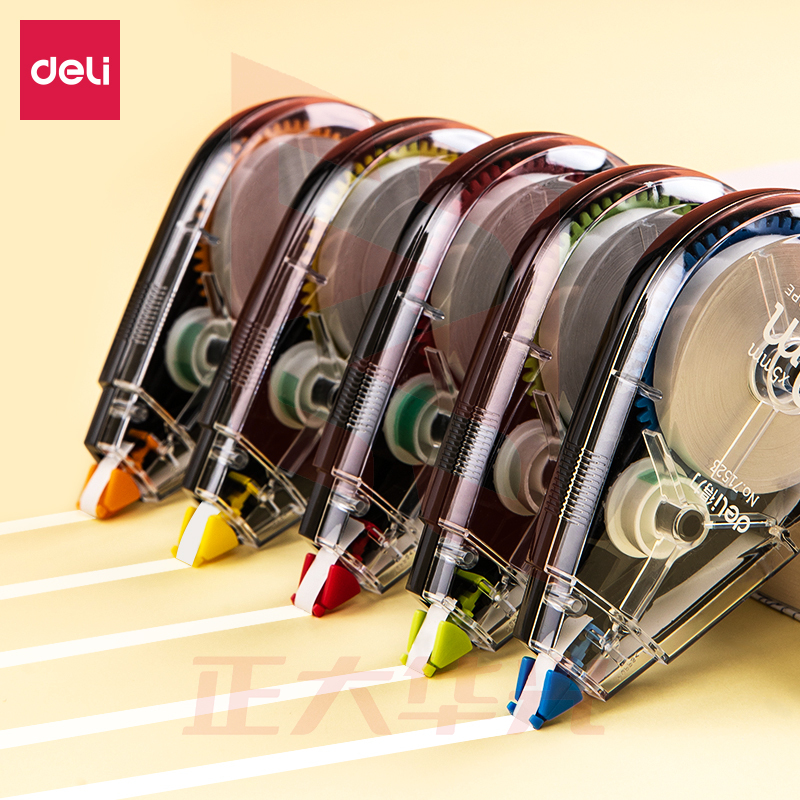 得力71523修正带套装_5mmx30m膜带(混)(卡)XTGM02230759108560