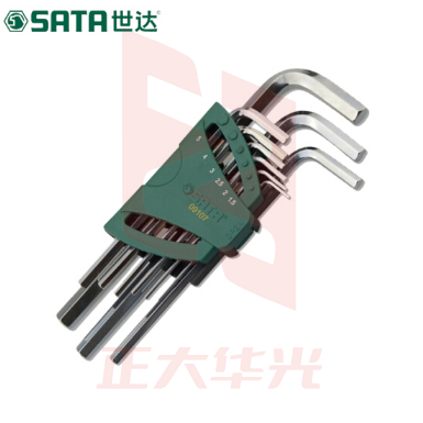 世达9107 9件加长内六角扳手组套