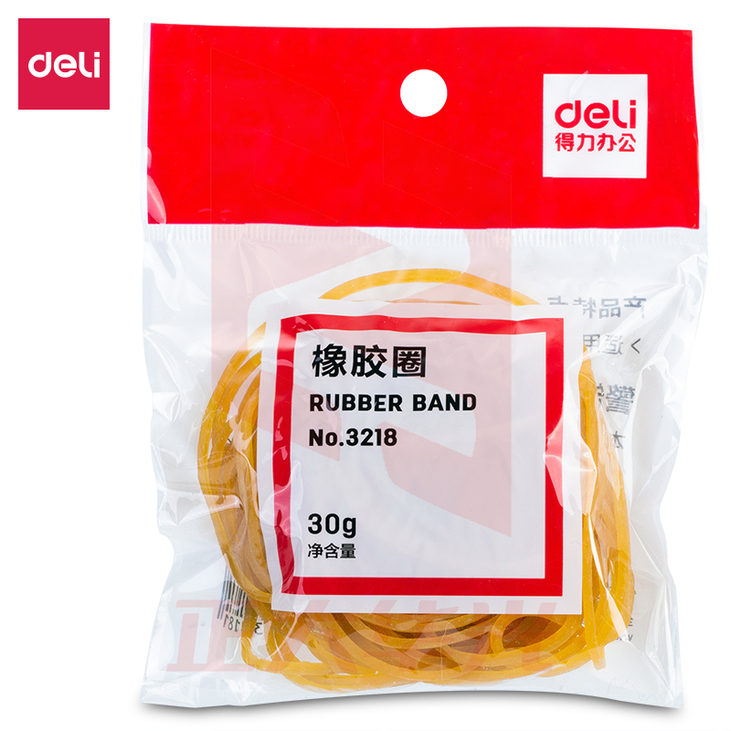得力3218橡胶圈(30g/包)XTGM02211402013315