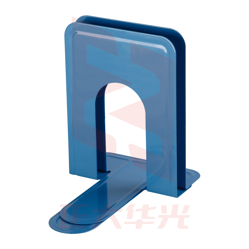 齐心 A1104 铁书立(177mm)(2片/套)蓝色   齐心 A1104 铁书立(177mm)(2片/套)