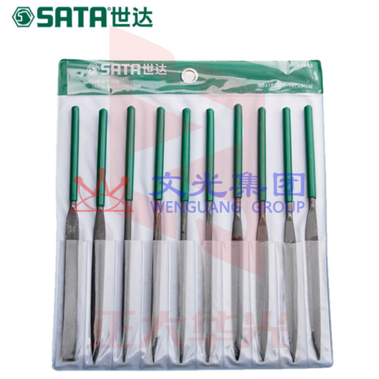 世达(SATA)   03803	10件套什锦锉5x180MM
