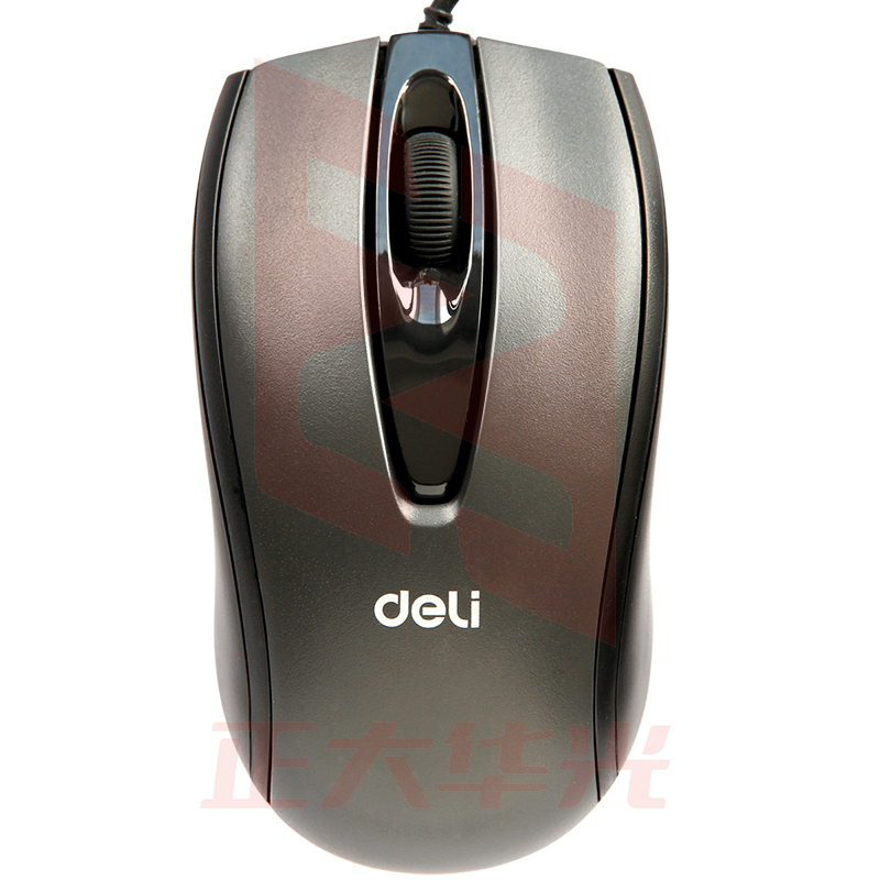 得力3716有线鼠标(黑)(只)XTGM04091329309701