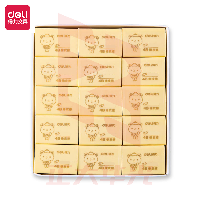 得力71100小号萌伊黄橡皮(黄)XTGM02221435261368