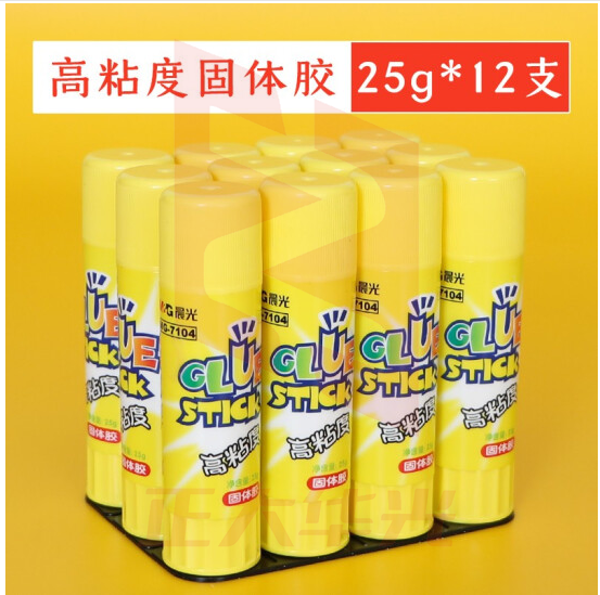 晨光25g高粘度固体胶MG7104  12支/盒   XTGM0209093239560