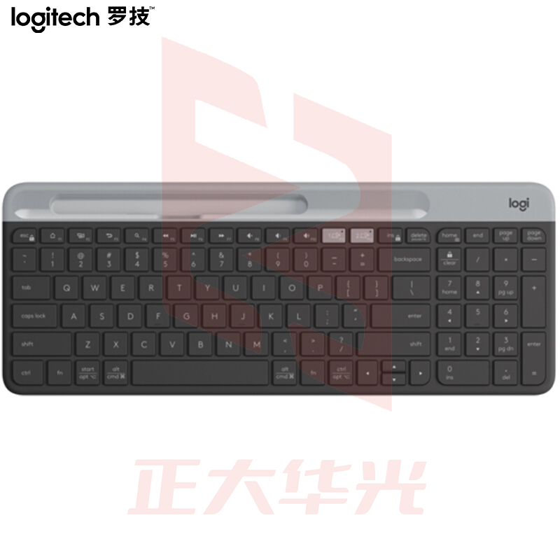 罗技(Logitech)K580 键盘 无线蓝牙键盘 办公键盘  K580黑色(2个起售) (XTGM202307211313529)