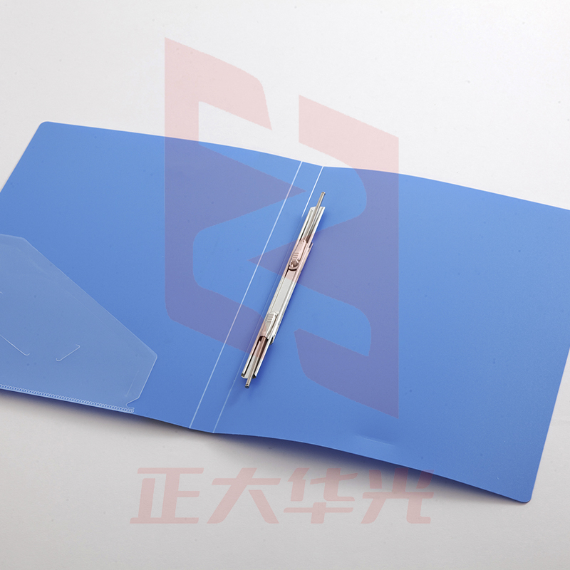 齐心 AR600A 超省钱轻便夹 A4 单弹簧夹  蓝色   XTGM02080911158636