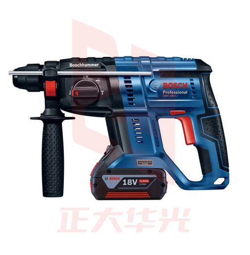 博世(BOSCH)GBH 180-LI 18V锂电无刷多功能充电式电锤4.0Ah电池*1  (XTGM2023072416103210)