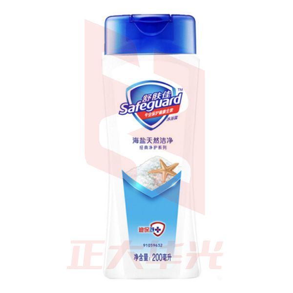 舒肤佳海盐天然洁净沐浴露 200ml   XTGM202303261326077
