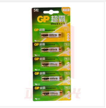 超霸 24A-L5i 碱性电池 7号 5节卡装