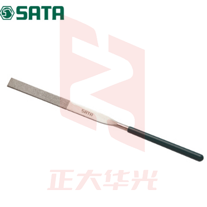 世达(SATA)金刚石平头扁锉4x160MM 货号03831