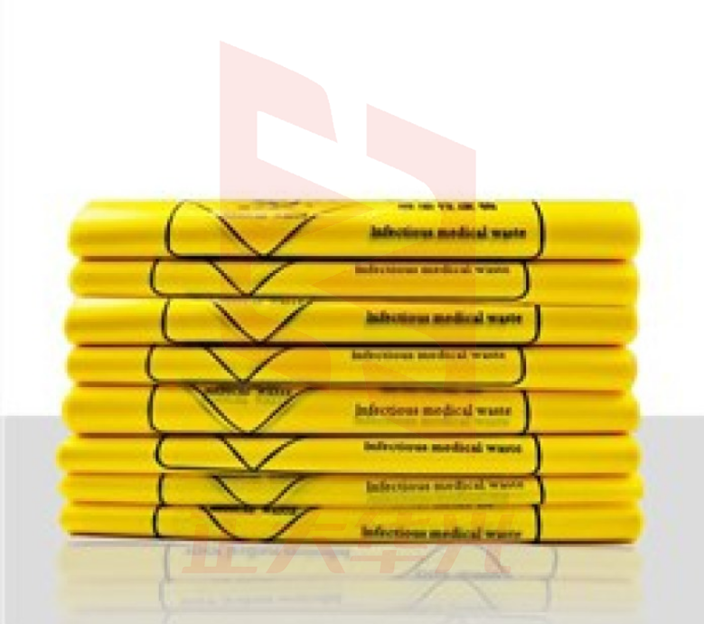 垃圾袋小号垃圾袋黄色5丝47*30cm 100个/组 100个起拍   XTGM202302151355193