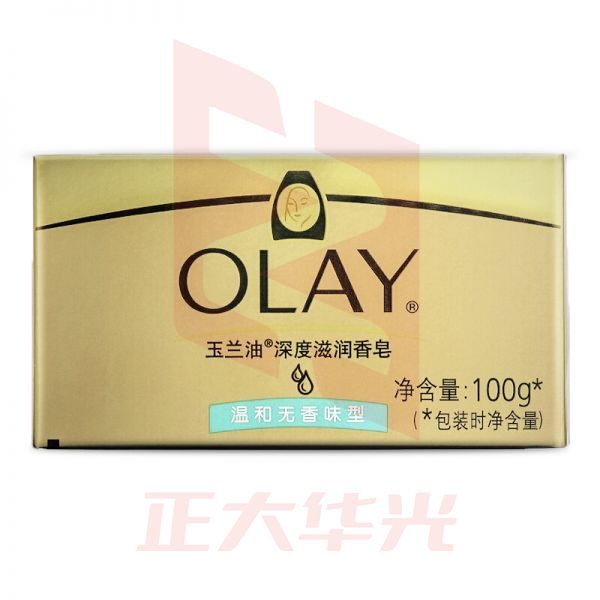 玉兰油深度滋润香皂100g 无香温和型
