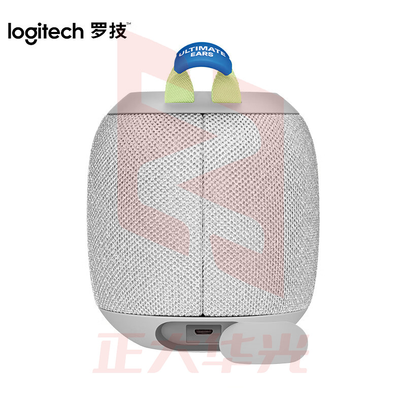 罗技(Logitech)UE WONDERBOOM3 蓝牙音箱 360°环绕立体声 防水防尘可漂浮 坚固耐用 欢乐灰 (XTGM2023072113135614)