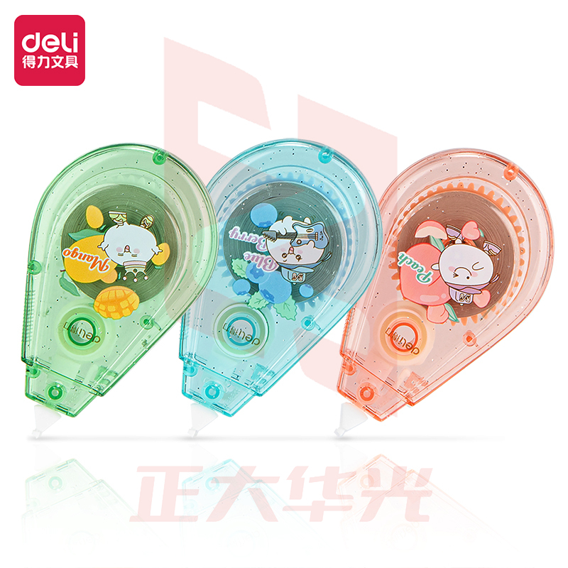 得力71543A源源得力静音修正带_5mm*20m(混)(只)XTGM02230810021447