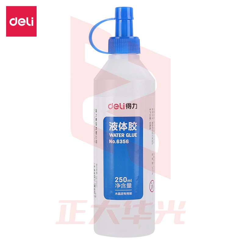 得力6356液体胶(透明)(250ml/瓶)XTGM03011421375500