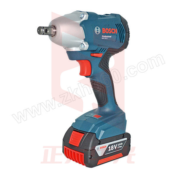 BOSCH/博世 18V锂电充电式冲击扳手机 GDS 250-Li 包含两电一充 18V/4Ah 塑盒 1把 销售单位：把 (XTGM202307241610255)