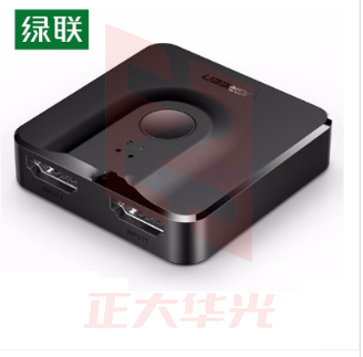 绿联 HDMI双向切换器 黑色 XTGM202302111307421