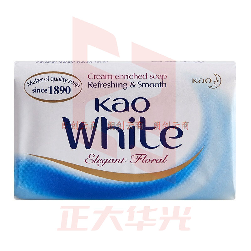 花王KAO 香皂3块装 white牛奶白优雅花香肥皂沐浴皂XTGM202306211129360