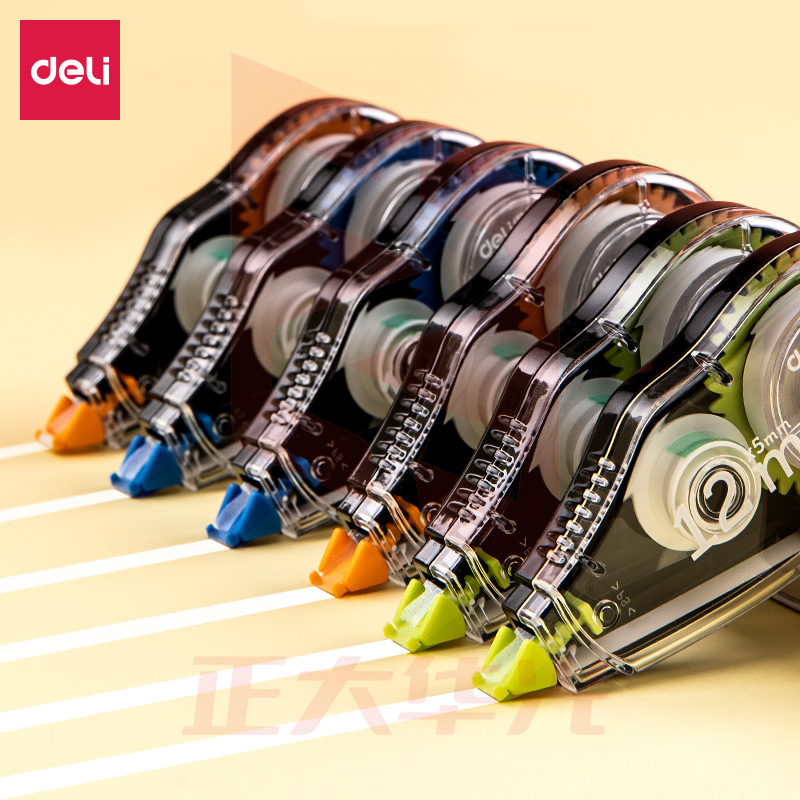 得力71522修正带套装_5mmx12m膜带(混)(卡)XTGM02221554302650