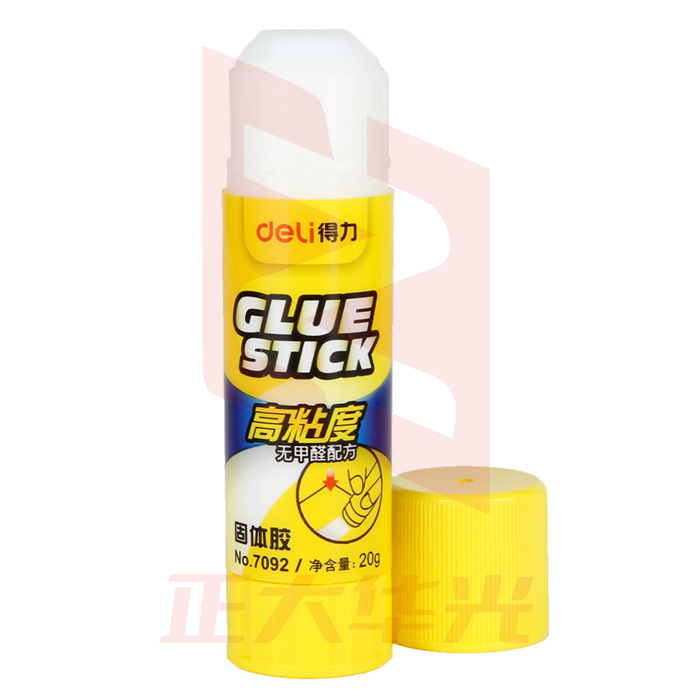 得力7092强力PVP固体胶棒白色20g  XTGM01170805431101