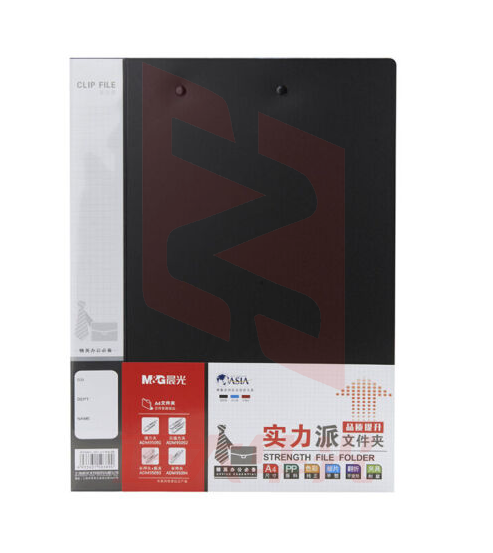 晨光(M&G)ADM95093 A4实力派长押夹+板夹 黑色  XTGM01181430232064