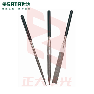 世达(SATA)3件套金刚石整形锉5x180MM 货号03880