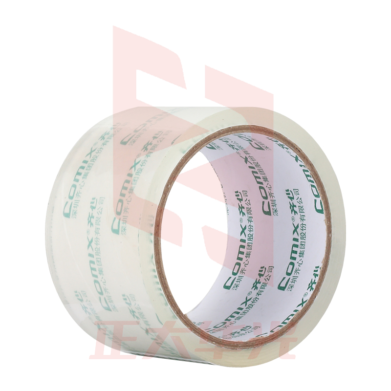 齐心 JP5506-6 普透封箱胶带 卷 55mm*60y   齐心 JP5506-6 普透封箱胶带 6卷/筒 55mm*60y