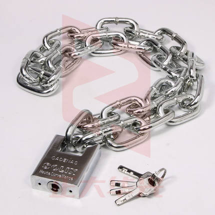 加粗加长链条锁   铁链子门锁   M5  7米 防剪锁 XTGM202303160756000