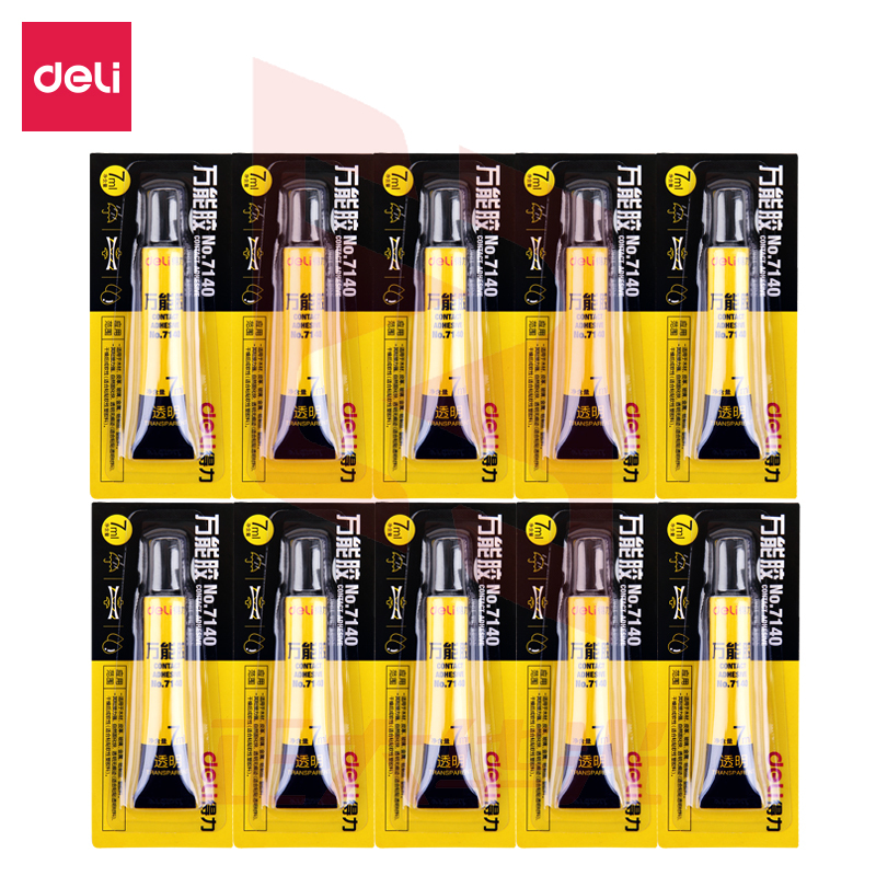 得力7140万能胶(黄)(瓶)XTGM03021257419645